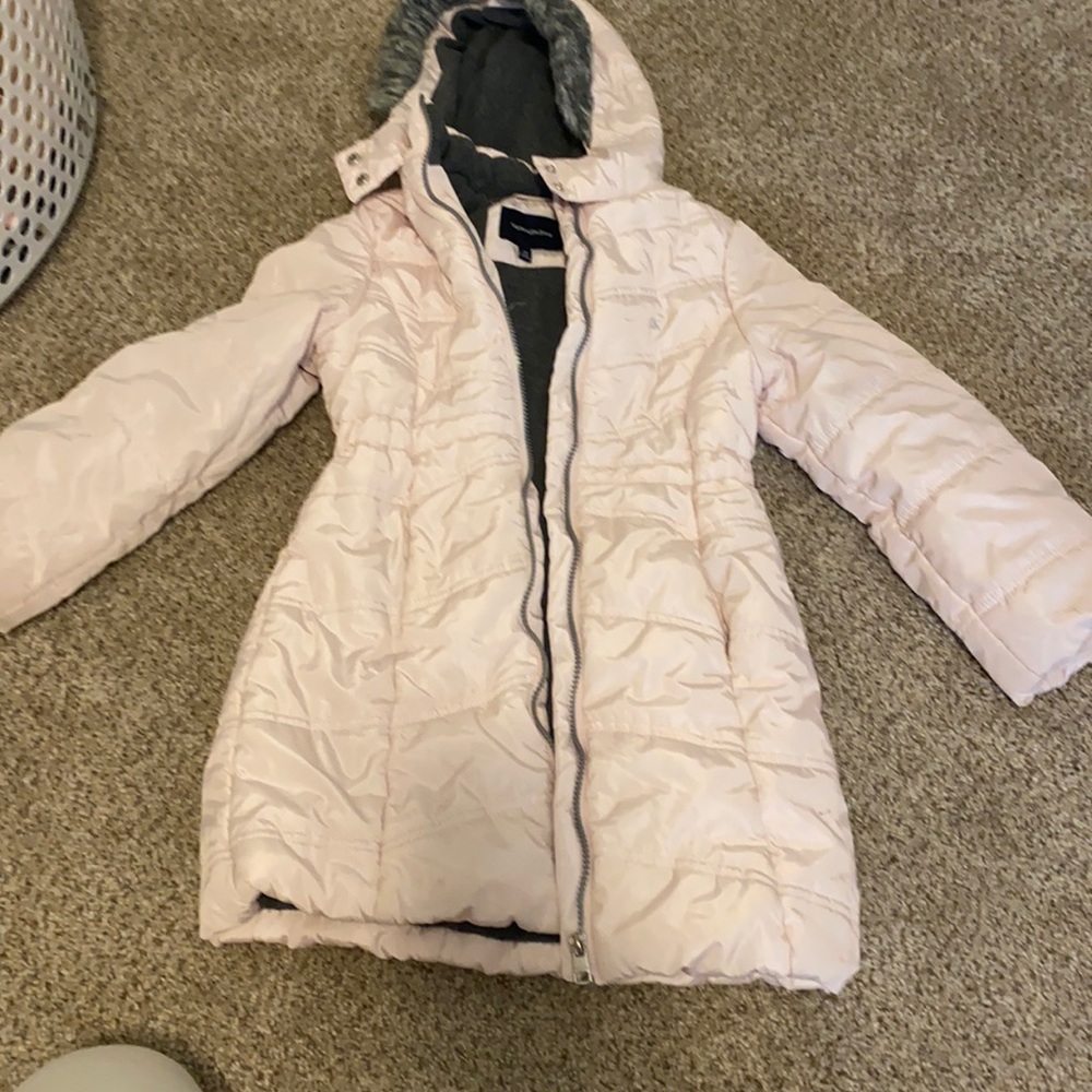 Light pink coats for kids